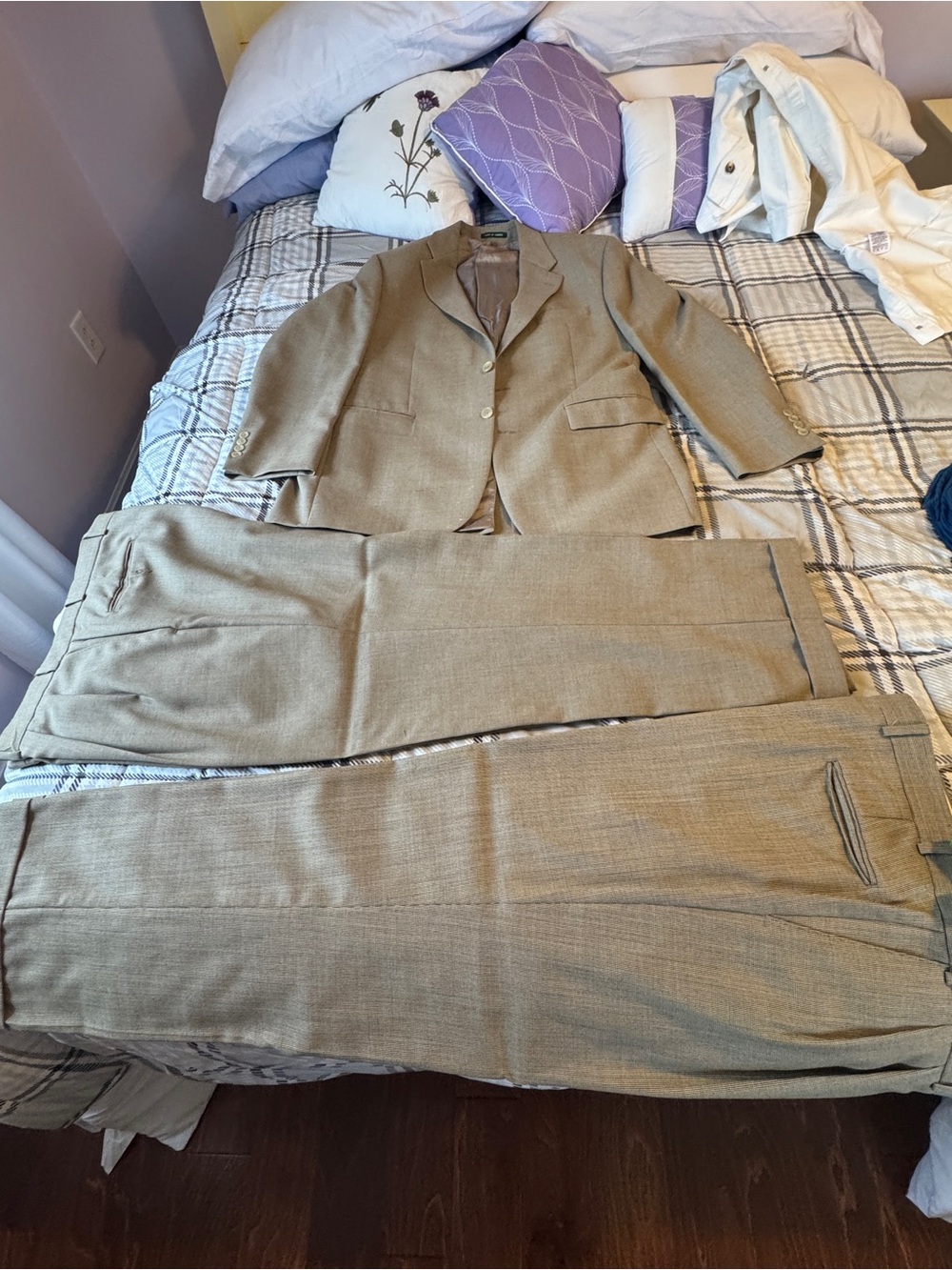 Ralph Lauren Men's Light Brown Dress Pants & Jacket Set